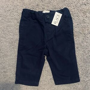 Brand New with tags-The Children’s Place Toddler Boy Chino Pants -Navy Blue